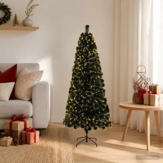 vidaXL glasvezel kerstboom 120 cm