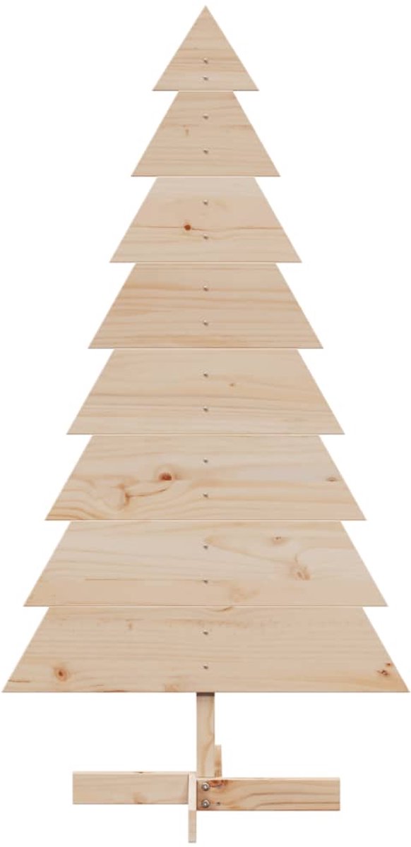 vidaXL Grenenhouten Kerstboom 150 cm