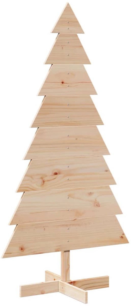 vidaXL Grenenhouten Kerstboom 150 cm