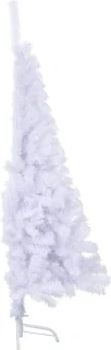 vidaXL Half kunstkerstboom 120 cm