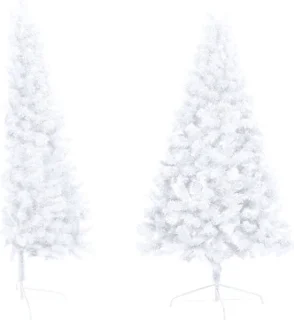 vidaXL Half kunstkerstboom 120 cm