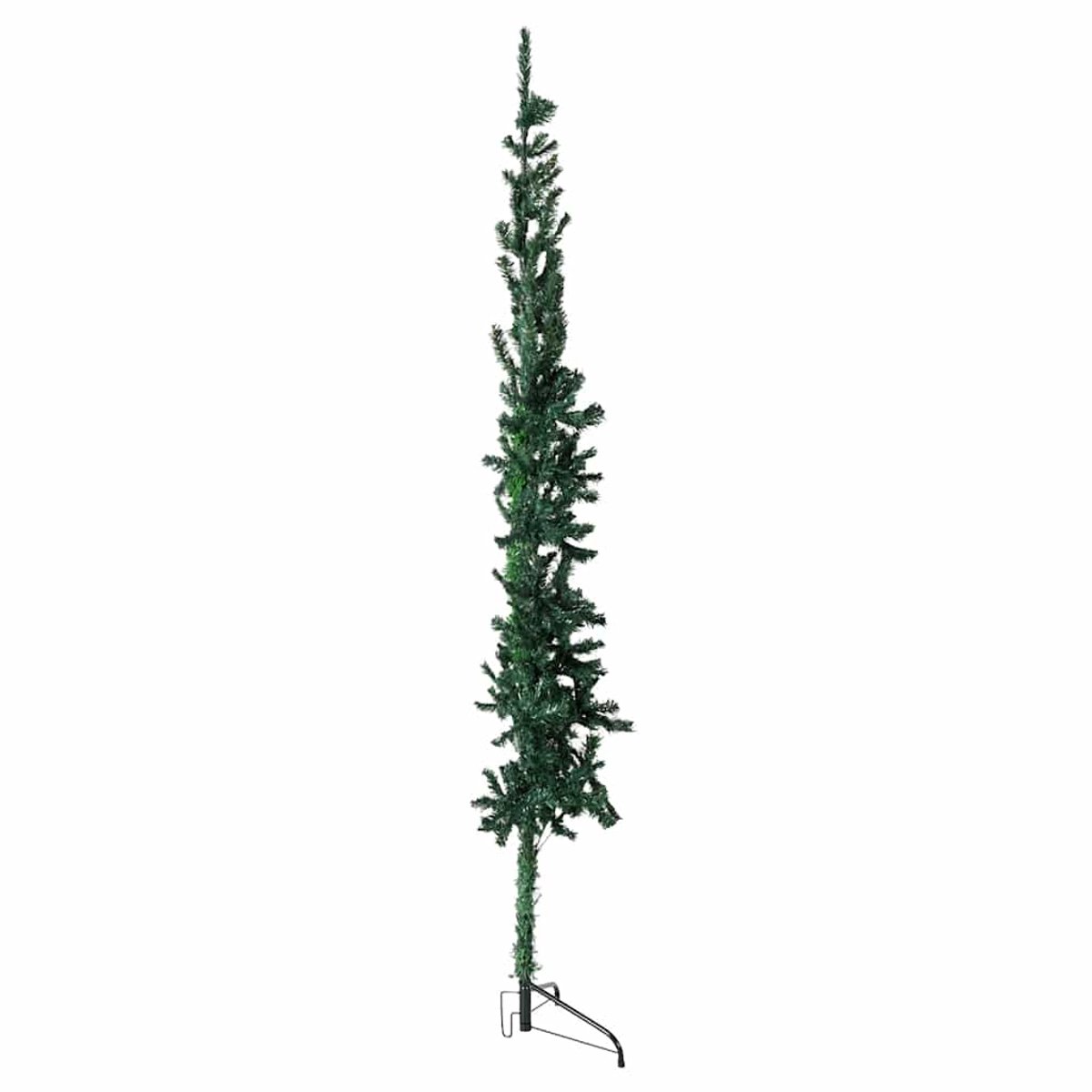 vidaXL Halve Kunstkerstboom 120 cm Groen