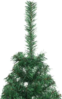 vidaXL Halve Kunstkerstboom 120 cm