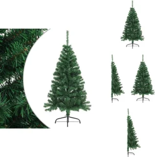 vidaXL Halve Kunstkerstboom 120 cm