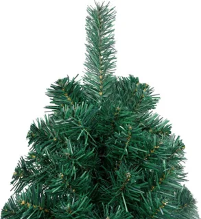 vidaXL Halve Kunstkerstboom 180 cm groen