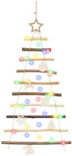 vidaXL Hangende kerstboom 90 cmcuntegn