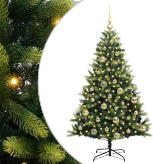 vidaXL hangende kunstkerstboom, groen, 120 cm