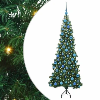 vidaXL Hoek kunstkerstboom - 180 cm