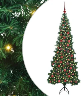 vidaXL Hoek kunstkerstboom groen 180 cm