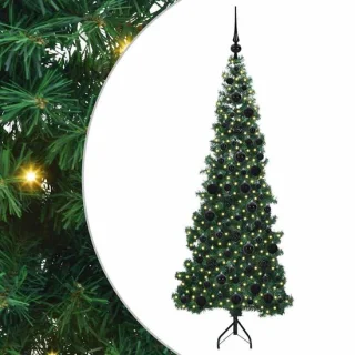 vidaXL hoekkunstkerstboom - 180 cm