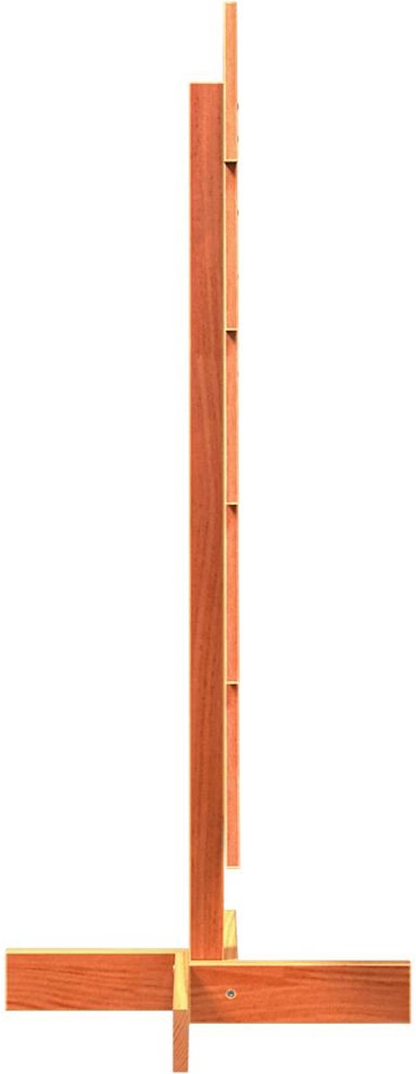 vidaXL Houten Kerstboom 100 cm Massief Grenenhout Wasbruin