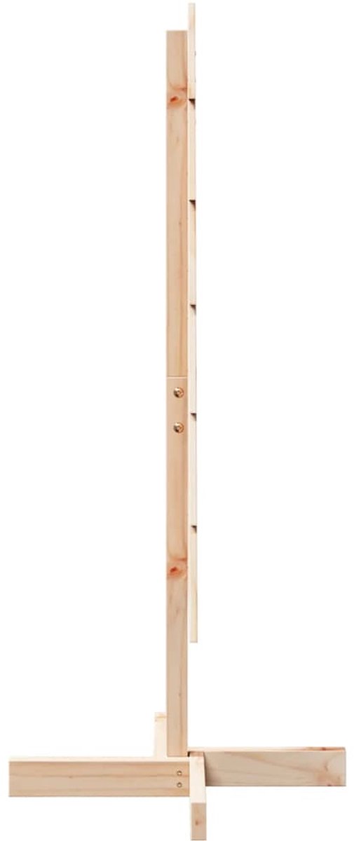 vidaXL Houten Kerstboom 110 cm Massief Hout
