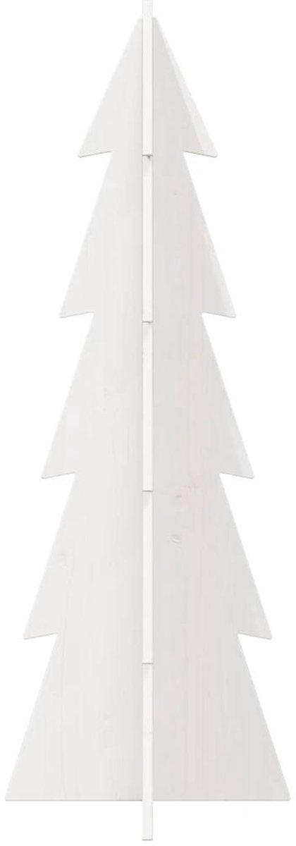 vidaXL Houten Kerstboom 112 cm Wit