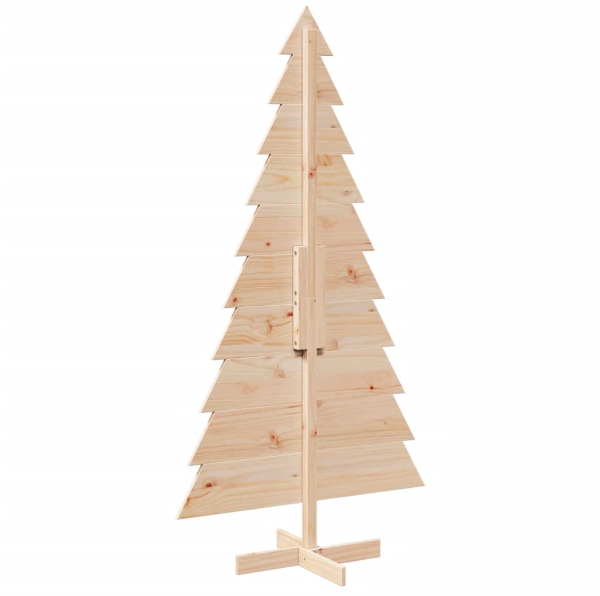 vidaXL Houten Kerstboom 180 cm Grenenhout