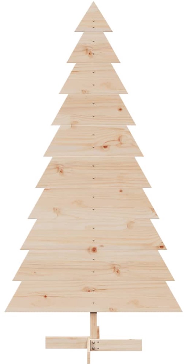 vidaXL Houten Kerstboom 180 cm Grenenhout