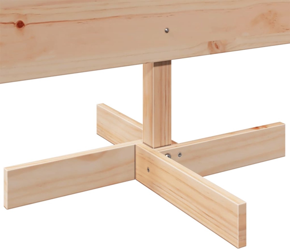 vidaXL Houten Kerstboom 180 cm Grenenhout