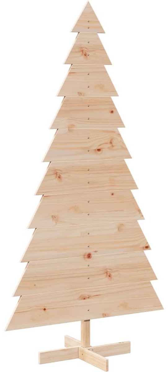 vidaXL Houten Kerstboom 180 cm Grenenhout
