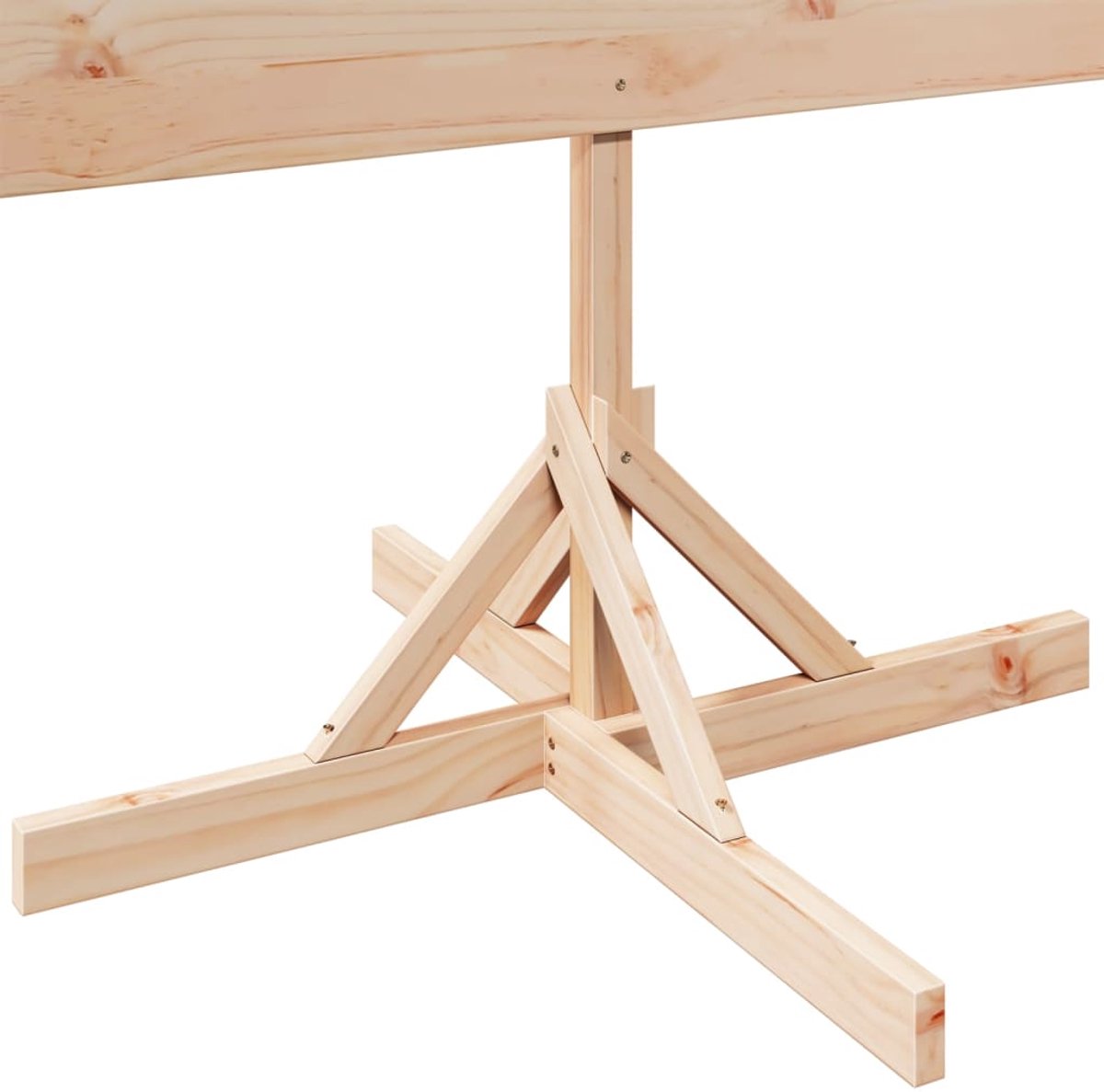 vidaXL Houten kerstboom 180 cm massief hout