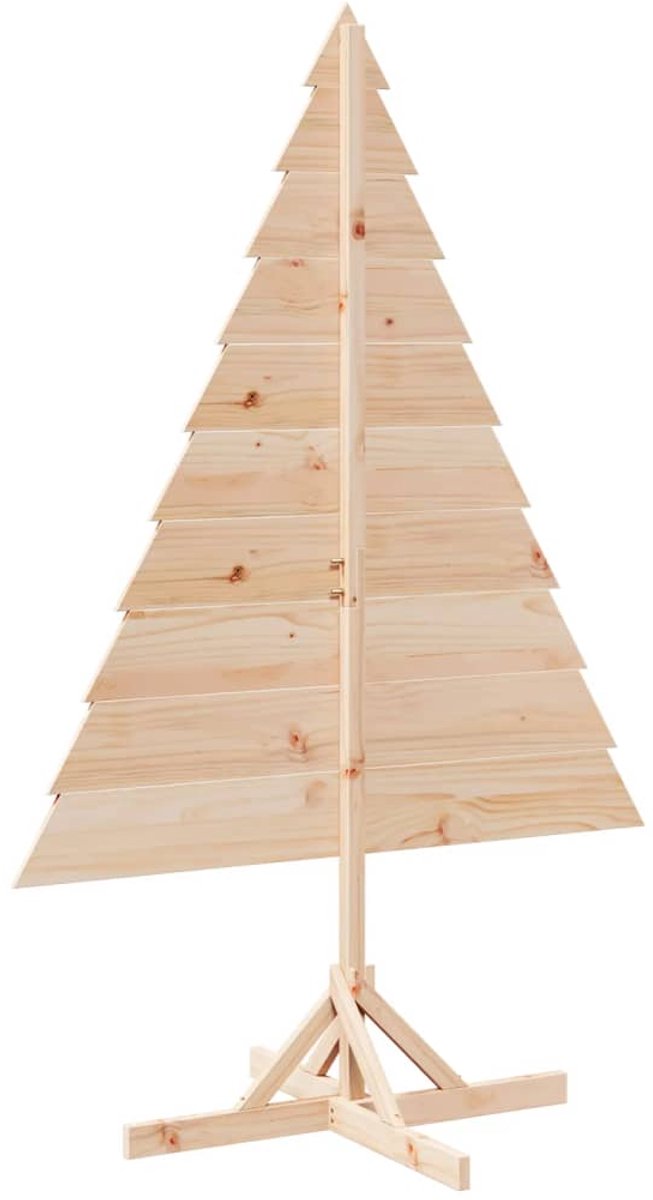vidaXL Houten kerstboom 180 cm massief hout