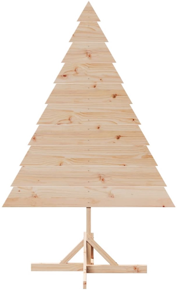 vidaXL Houten kerstboom 180 cm massief hout