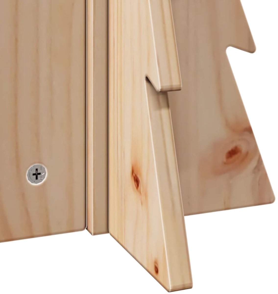 vidaXL Houten Kerstboom 49 cm massief grenenhout