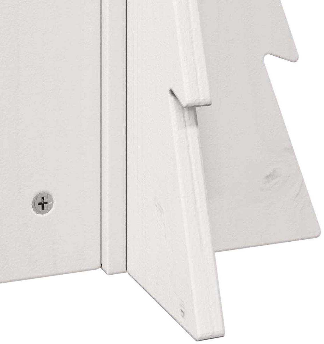 vidaXL Houten Kerstboom 49 cm Wit