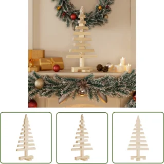 vidaXL Houten kerstboom 60 cm grenenhout