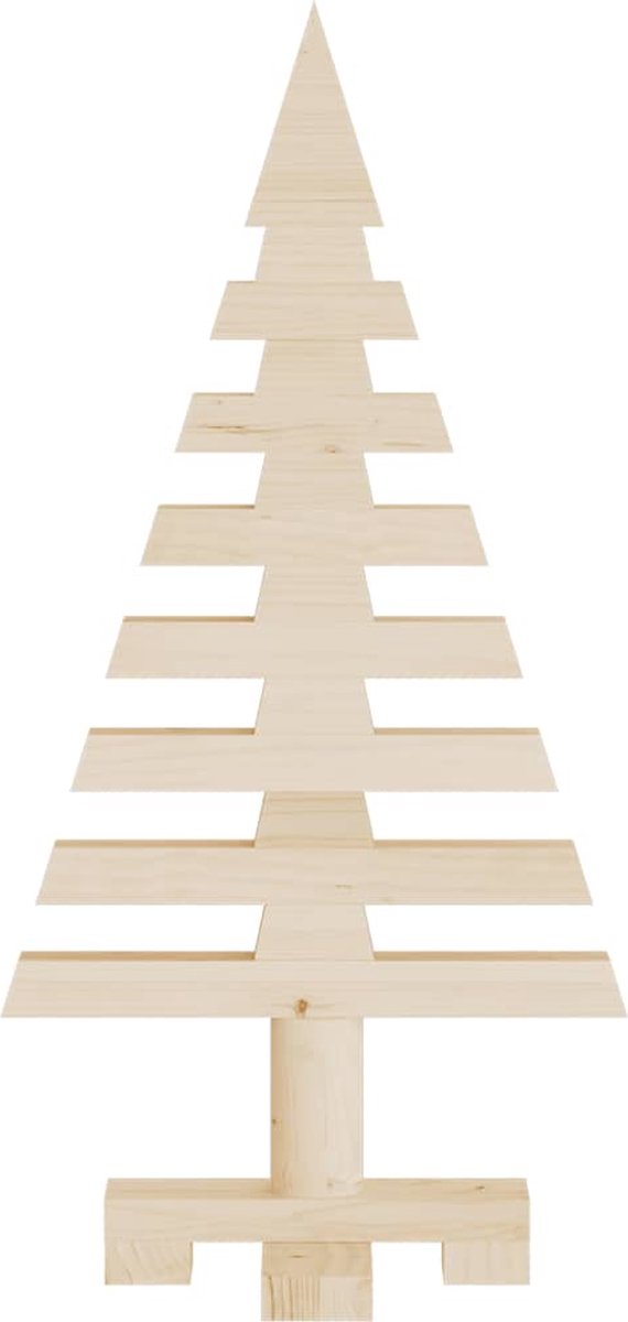 vidaXL Houten kerstboom 60 cm grenenhout