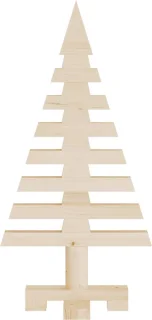 vidaXL Houten kerstboom 60 cm grenenhout