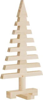 vidaXL Houten kerstboom 60 cm grenenhout