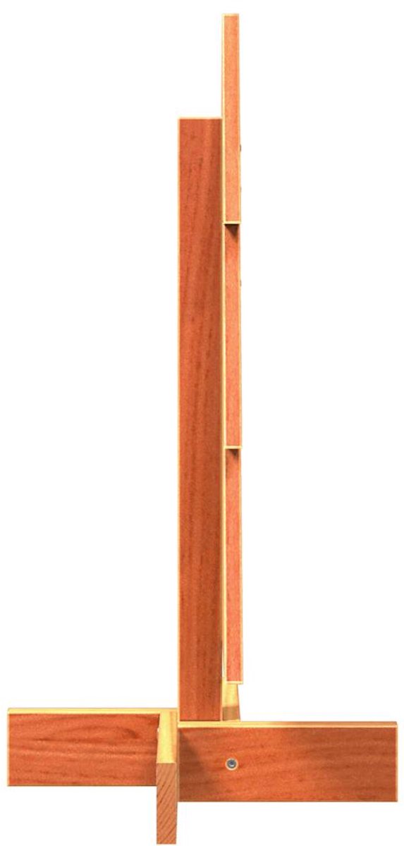 vidaXL houten kerstboom 60 cm massief grenenhout wasbruin