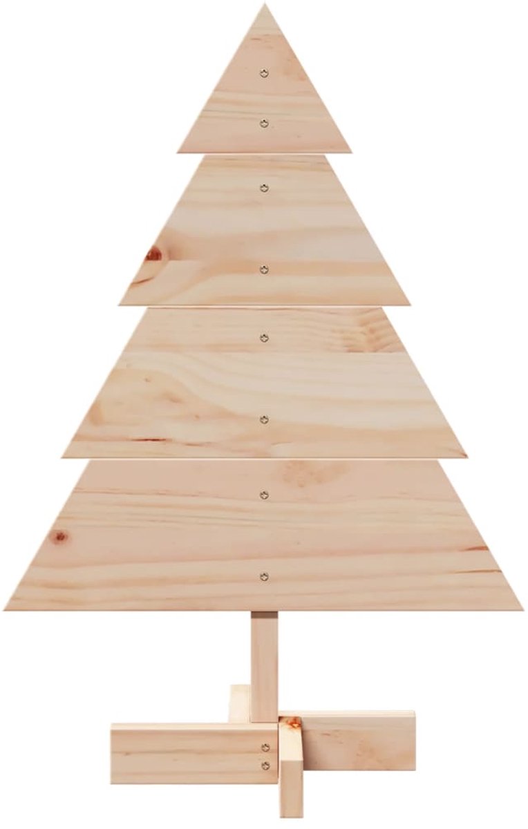 vidaXL Houten Kerstboom 70 cm massief hout