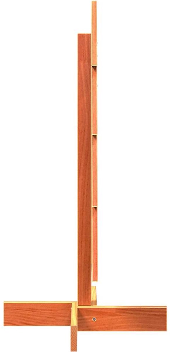 vidaXL Houten Kerstboom 80 cm massief grenenhout wasbruin
