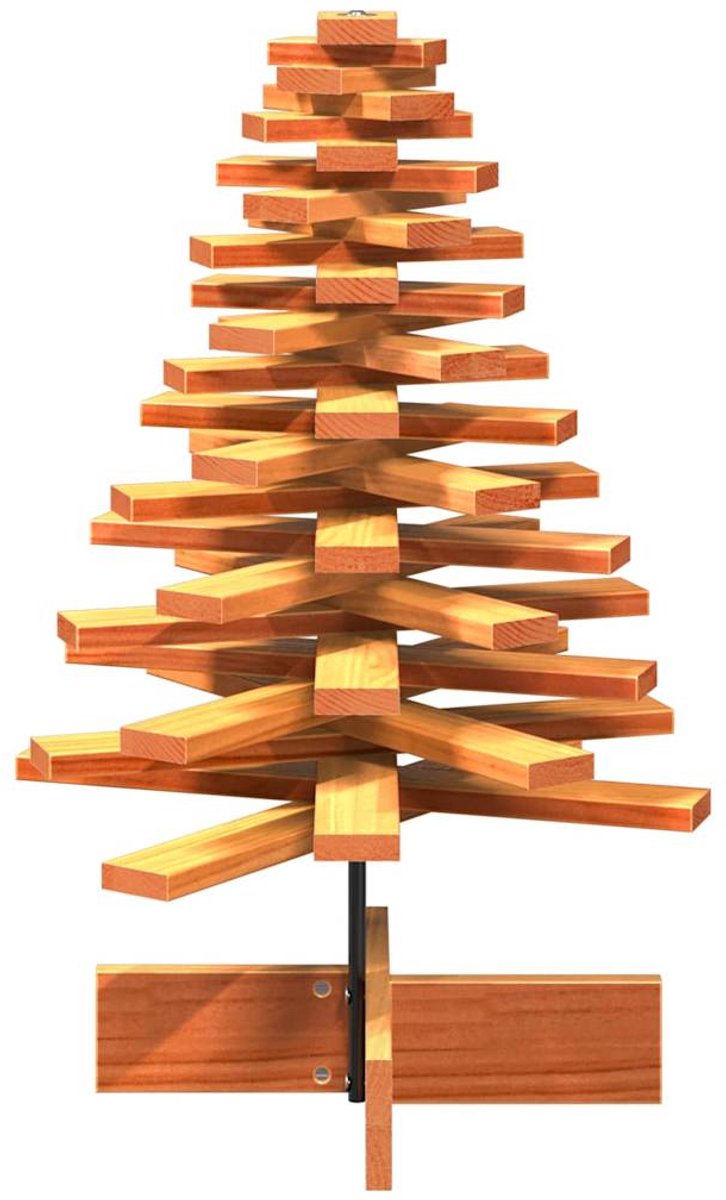 vidaXL Houten Kerstboom 80 cm Wasbruin