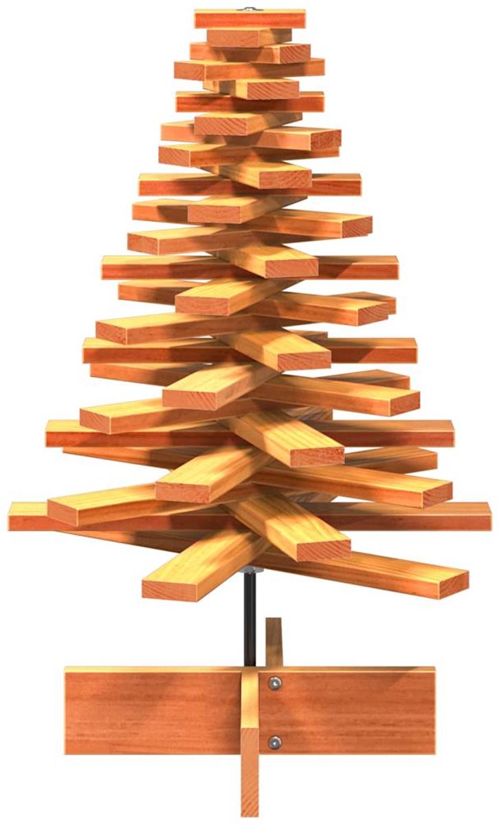 vidaXL Houten Kerstboom 80 cm Wasbruin