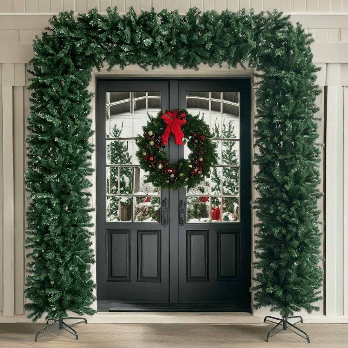 vidaXL Kerstboog 240 cm groen