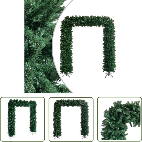 vidaXL Kerstboog 240 cm groen