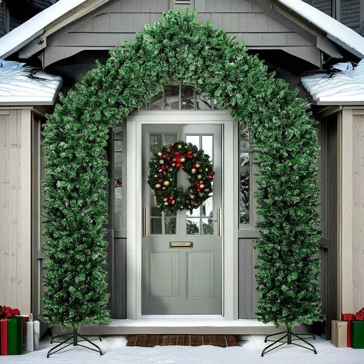 vidaXL Kerstboog 270 cm groen