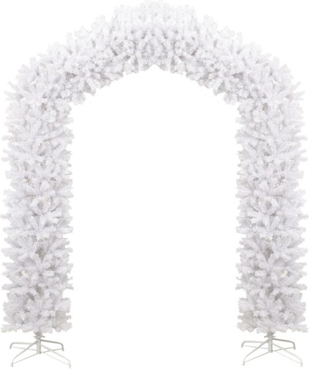 vidaXL Kerstboog 270 cm wit