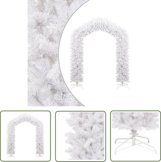 vidaXL Kerstboog 270 cm wit
