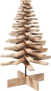 vidaXL Kerstboom 100 cm massief grenenhout