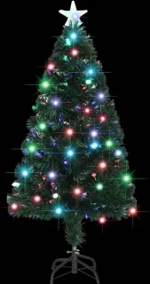 vidaXL Kerstboom 120 cm glasvezel