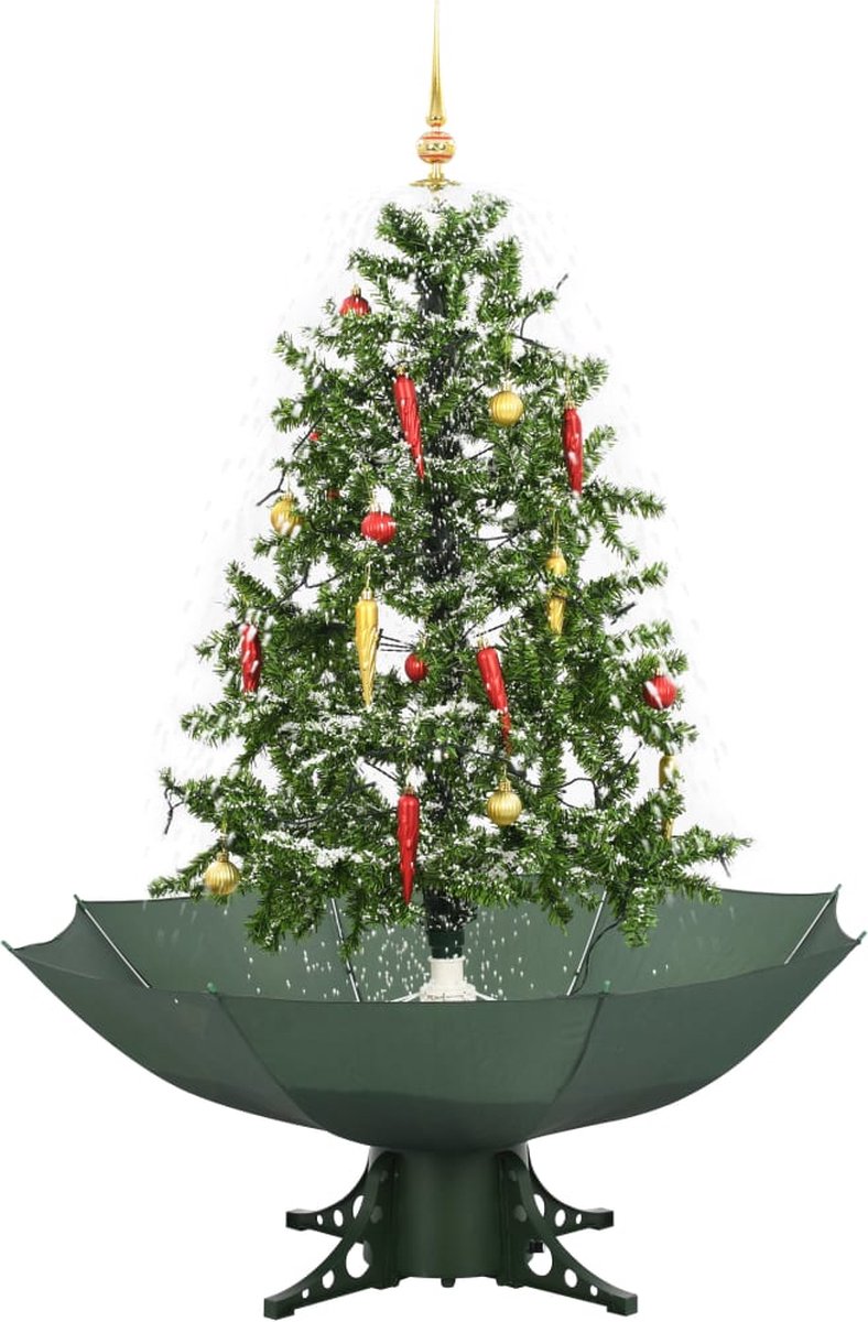 vidaXL Kerstboom 140 cm Groen Paraplubasis