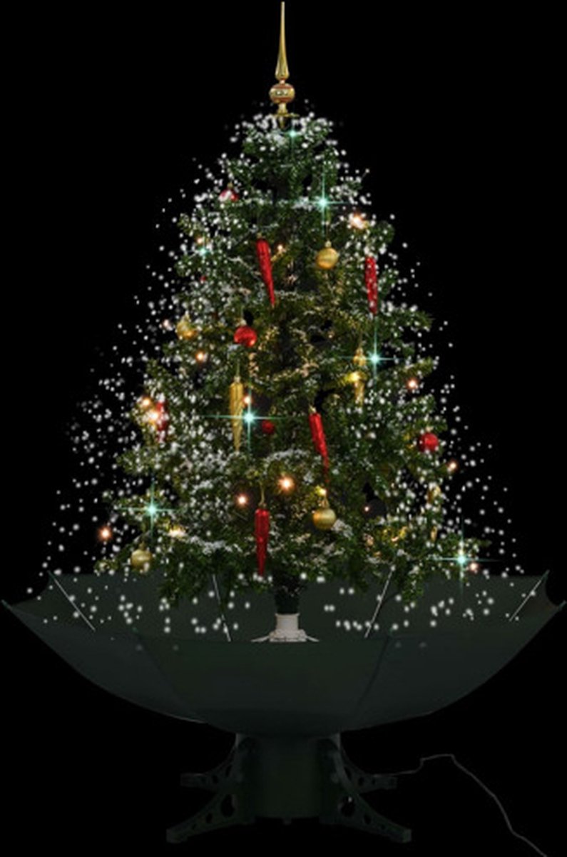 vidaXL Kerstboom 140 cm Groen Paraplubasis