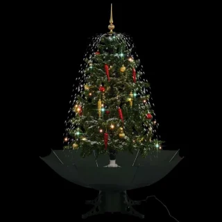 vidaXL Kerstboom 140 cm Groen Paraplubasis