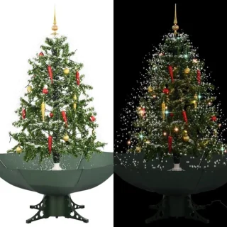 vidaXL Kerstboom 140 cm Groen Paraplubasis