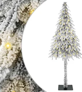 vidaXL kerstboom 150 cm wit in PE en staal
