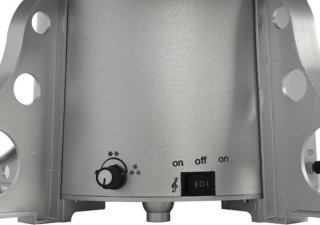 vidaXL Kerstboom 170 cm wit met paraplubasis