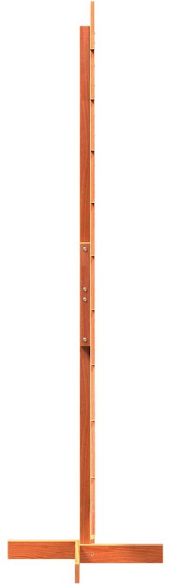 vidaXL Kerstboom 180 cm Massief Grenenhout Wasbruin