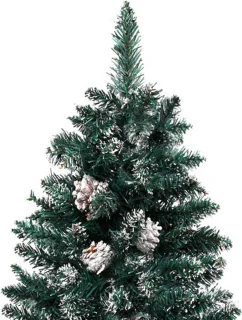 vidaXL Kerstboom 180 cm smal groen